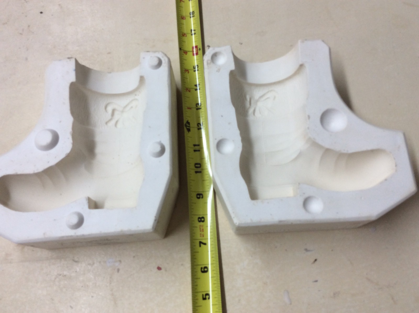 Duncan DM-157A Christmas Boot Ceramic Slip Mold (7-4)