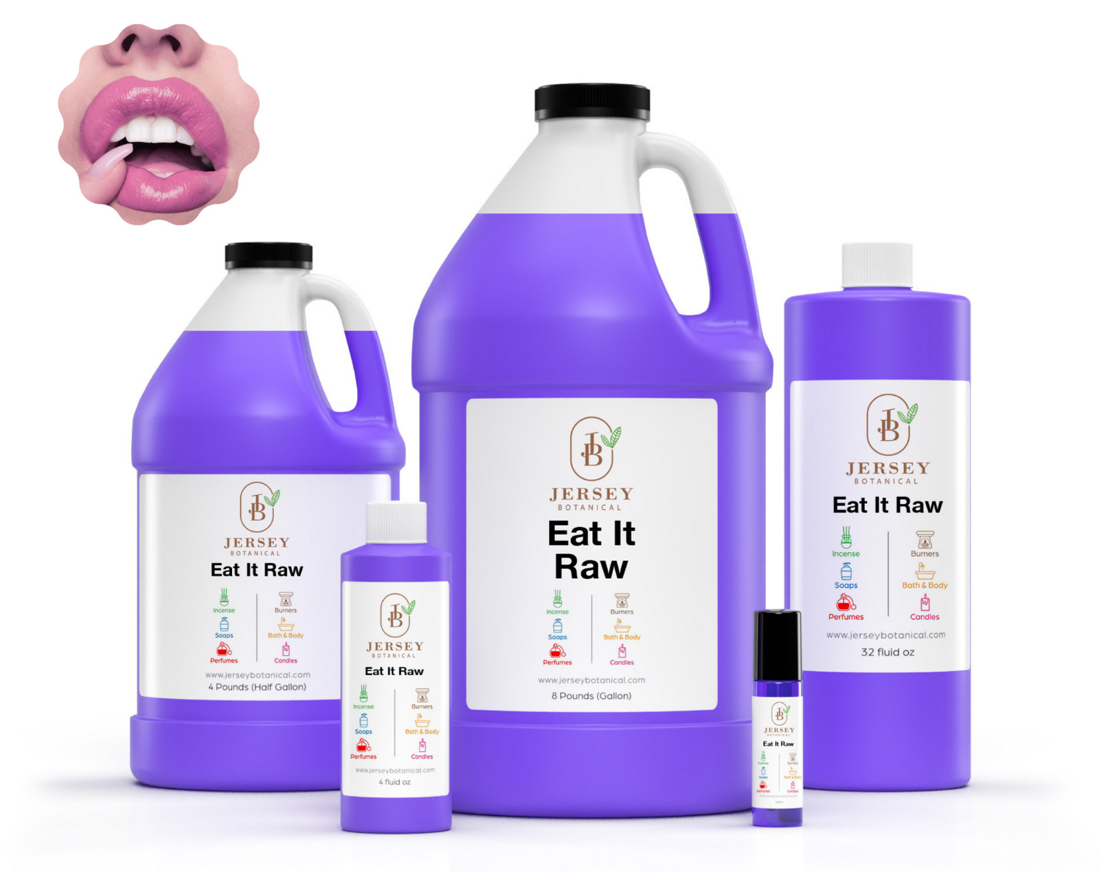 Eat It Raw Fragrance Oil For Candle, Soap Making Incense Pure Grade 100 Bulk Lot