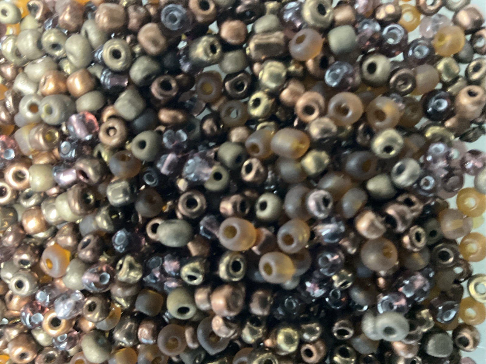 Glass Seed Beads 4m 6/0 MAHONGANY BROWN 2.9 Oz 85g MULTI ITEM COMBINE SHIPPING