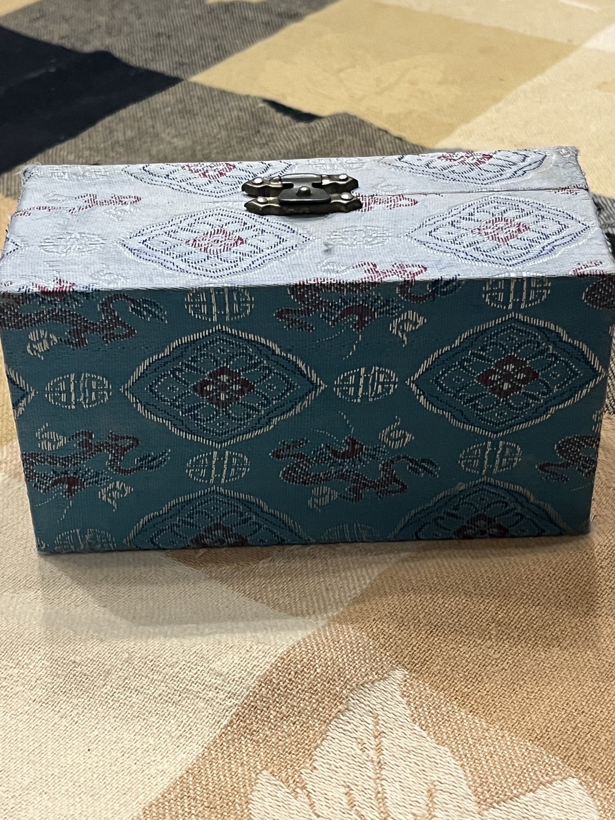 Vintage Shou Xing Baoding Stress Ball Set Light Blue