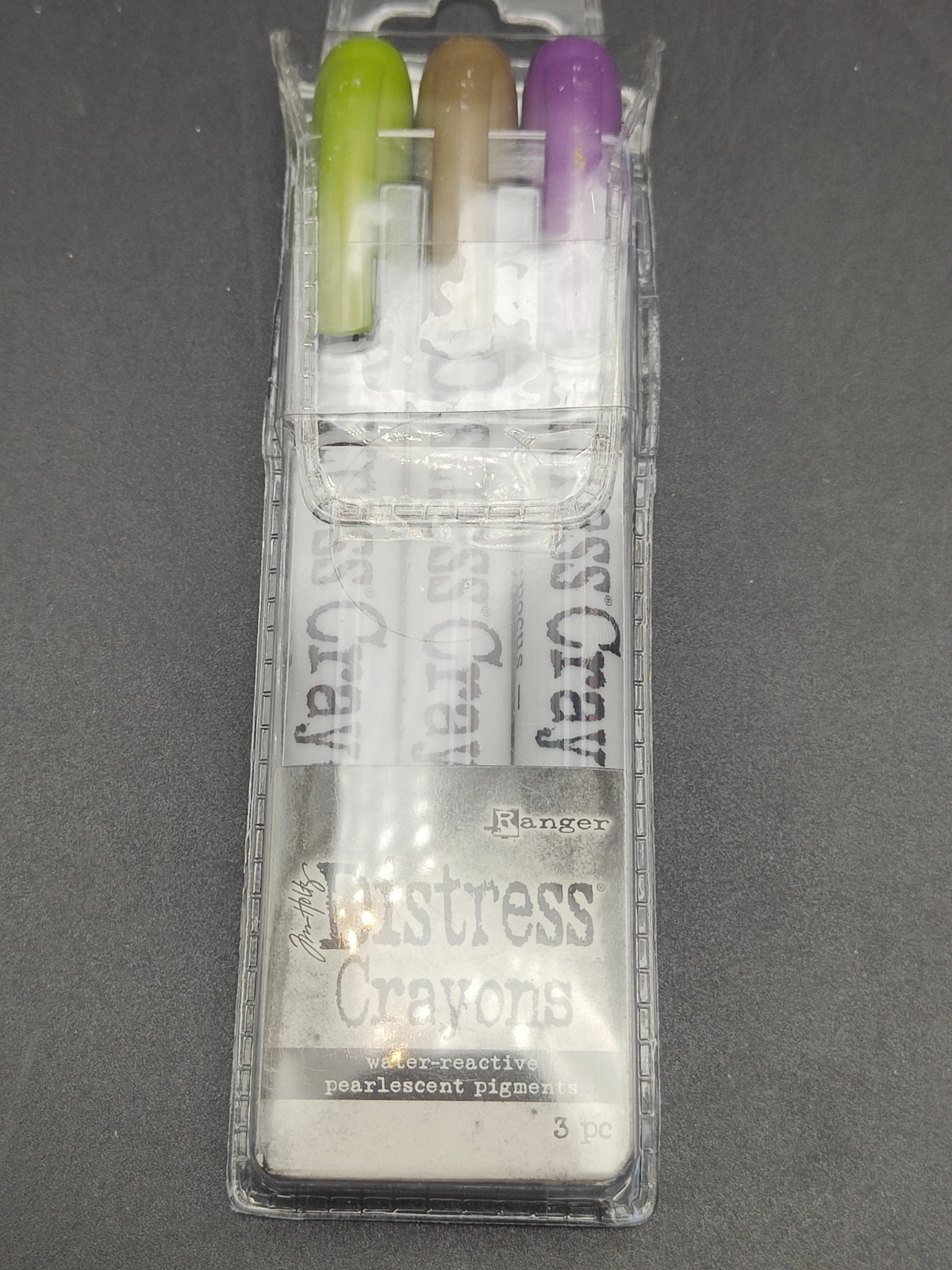 Tim Holtz Distress Crayons 3-Pack Set Choice Ranger Brand New Sealed Craft