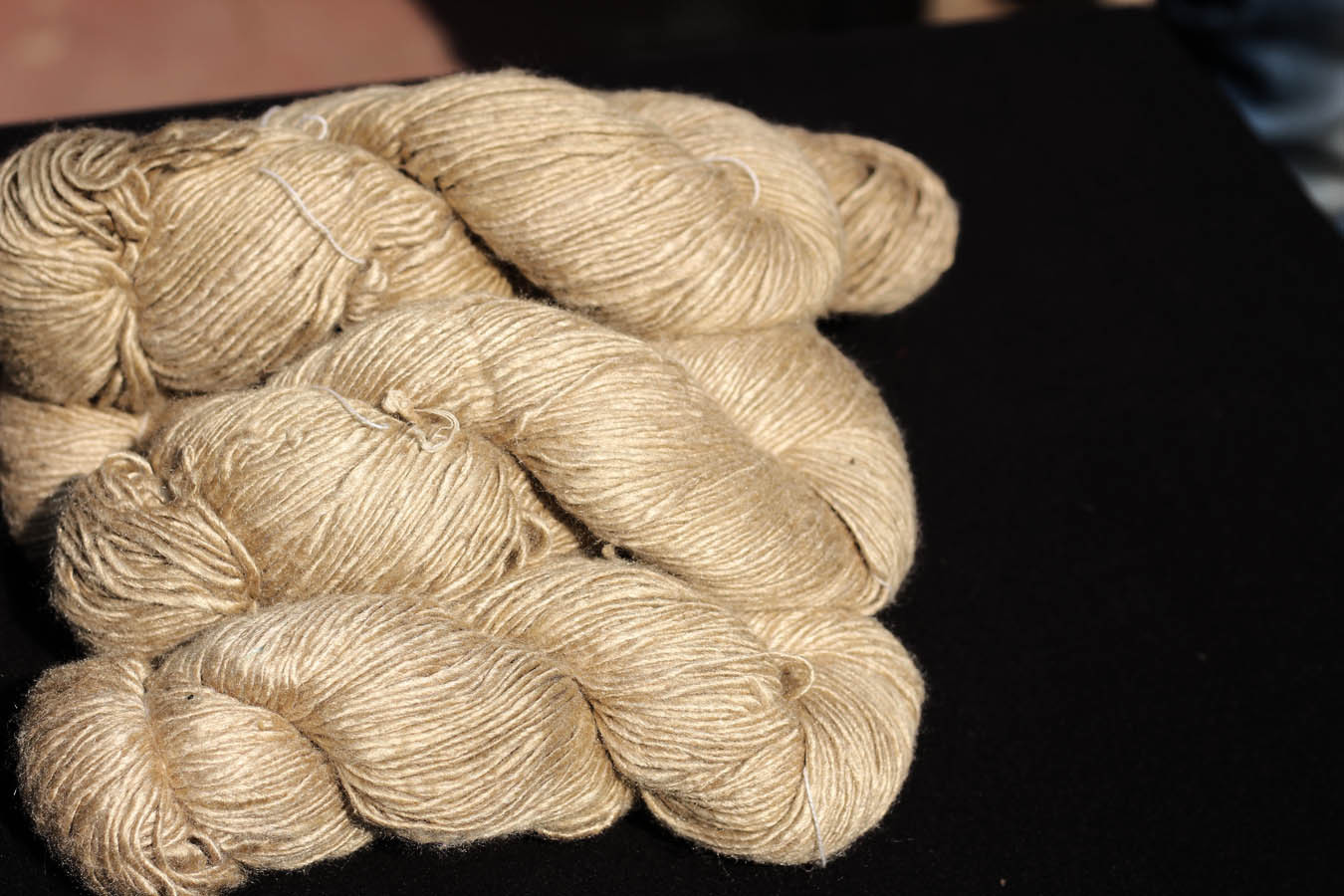 100% Golden Muga HandSpun Silk Yarn Knit crochet-1 kg Exclusive DK Weight