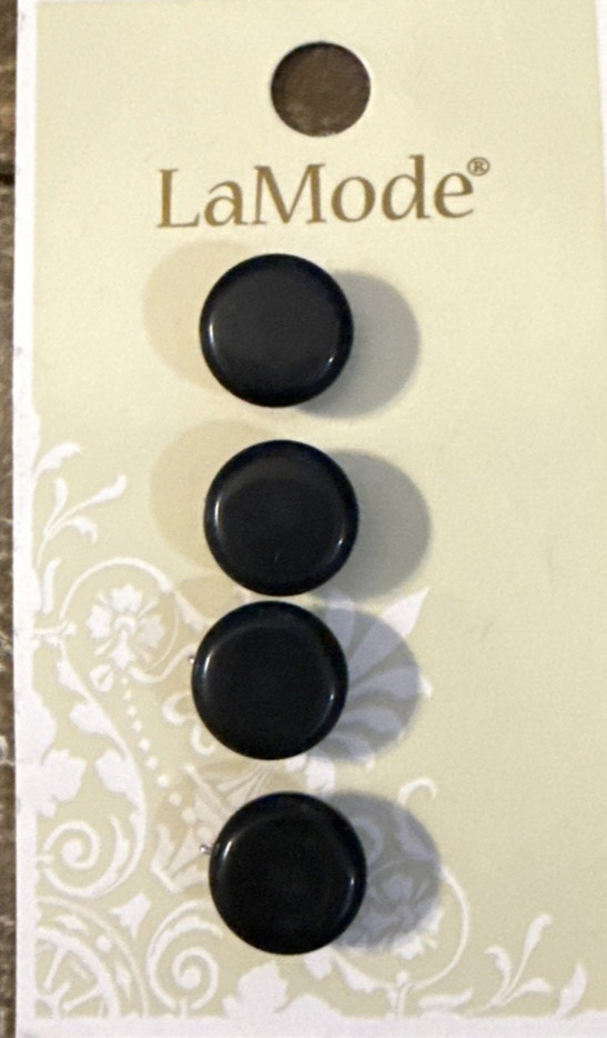 LaMode Buttons 4 Piece 7/16” 1 Pack of 4 Buttons-Brand New-SHIPS N 24 HOURS