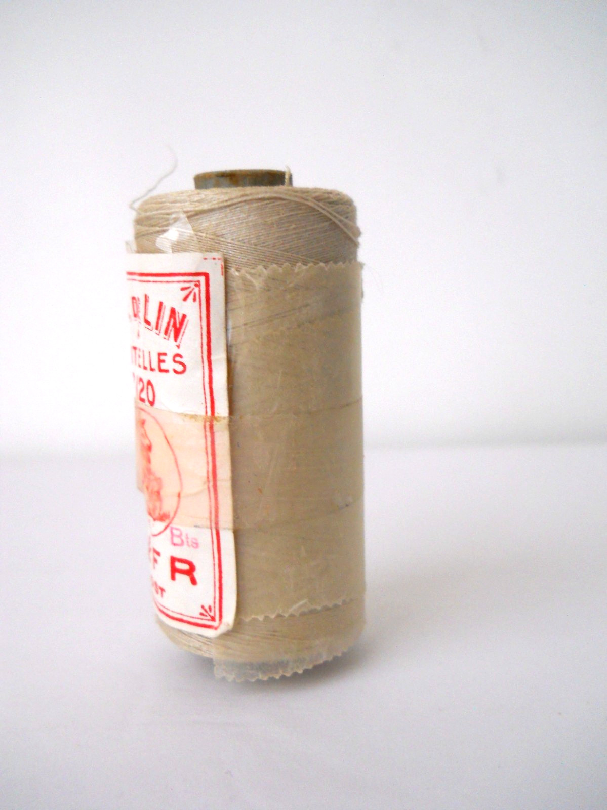 Linen Lace Thread 120 Beige Made in Belgium F & F R