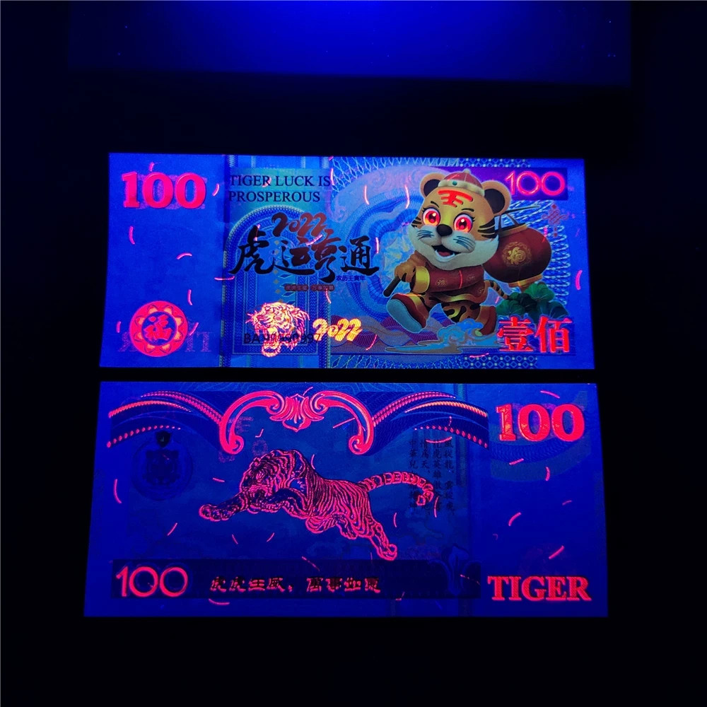 Chinese Zodiac Tiger Year Commemorative Note/10 pcs/unc/free shipping