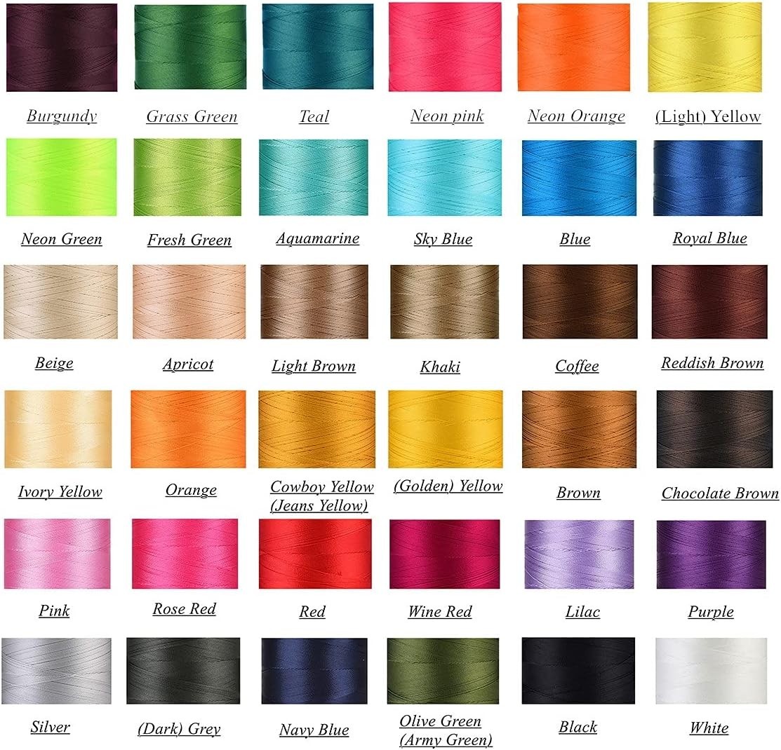 Durable 210D/3 UV Resistant Polyester Thread – Perfect for Upholstery & More
