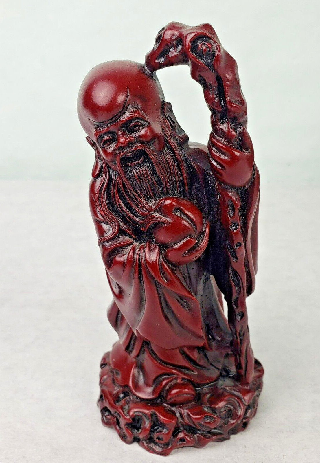 Yi Lin Arts & Treasures of China ‘Three Gods’ Figurines in Original Brocade Box