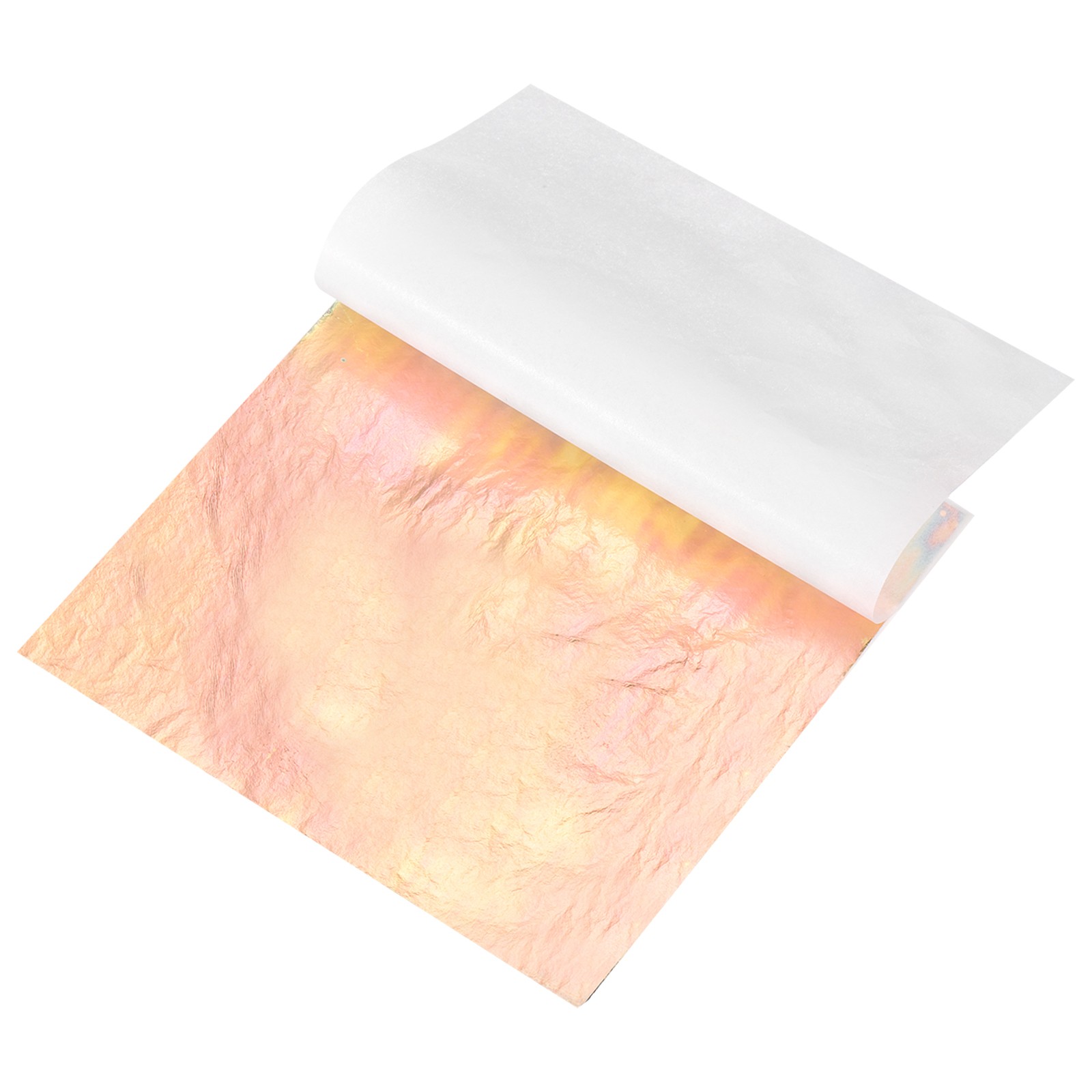 25 Pcs Variegated Gold Leaf Sheets 5.5″ x 5.5″, Style 11