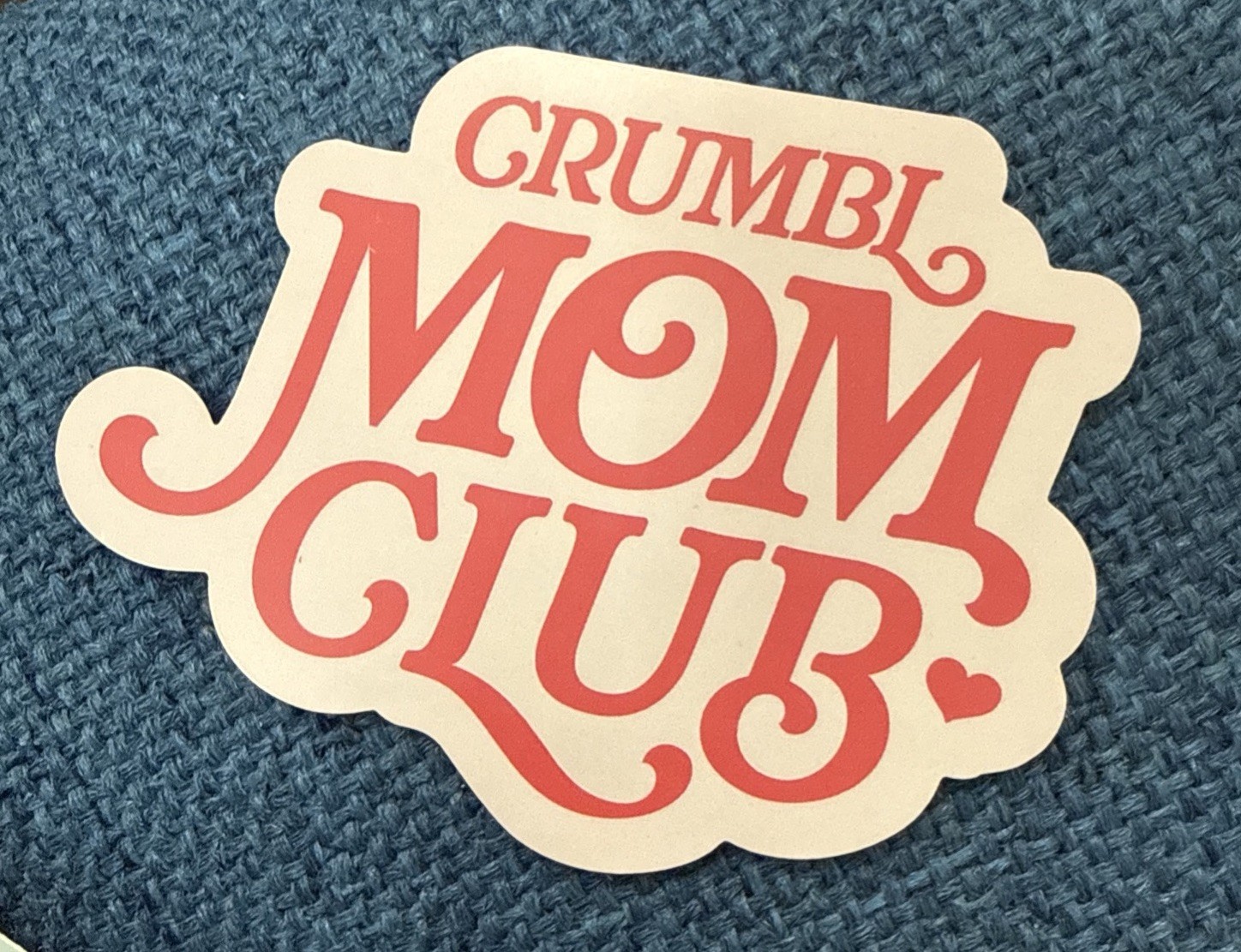 Crumbl Cookies Mothers Day / Mom Club Sticker Decal