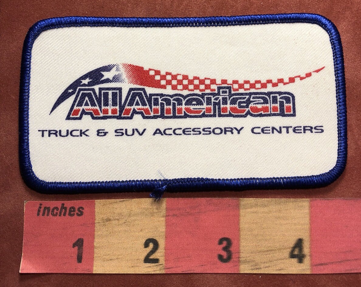 ALL AMERICAN TRUCK & SUV ACCESSORY CENTERS Company Advertising Patch 00Y1