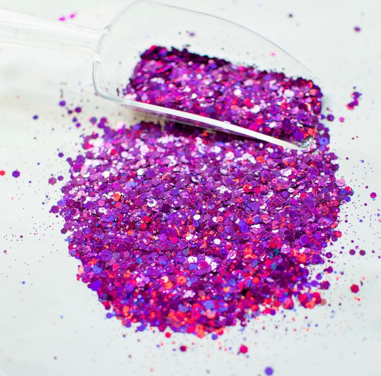 Purple Amethyst Holographic Chunky Glitter 2 oz Bag (FREE & FAST SHIPPING)