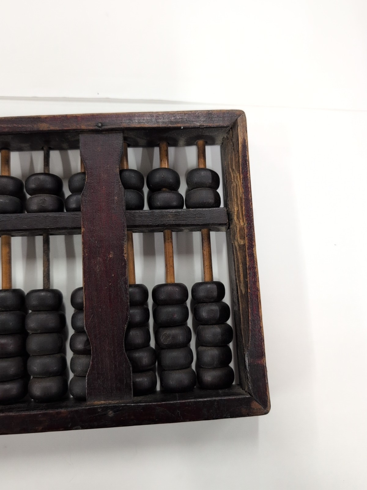 Vintage Antique Chinese Abacus, Made Of Solid Hardwood
