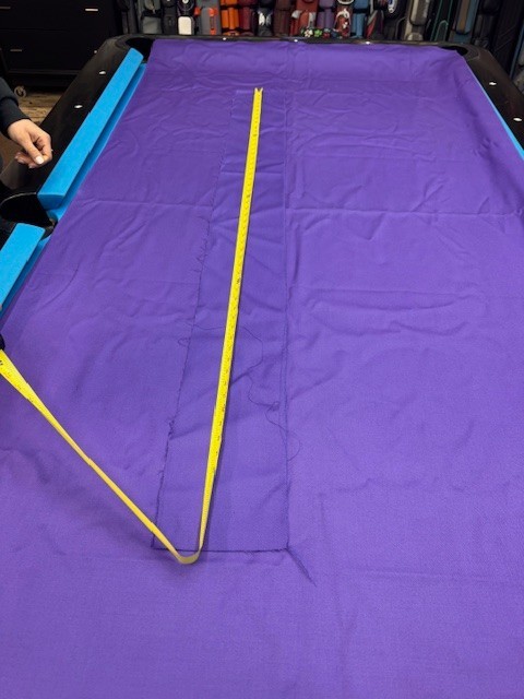 Simonis 860 Pool Table Cloth – Purple – Approx. 80″ x 40″ – Multi Purpose