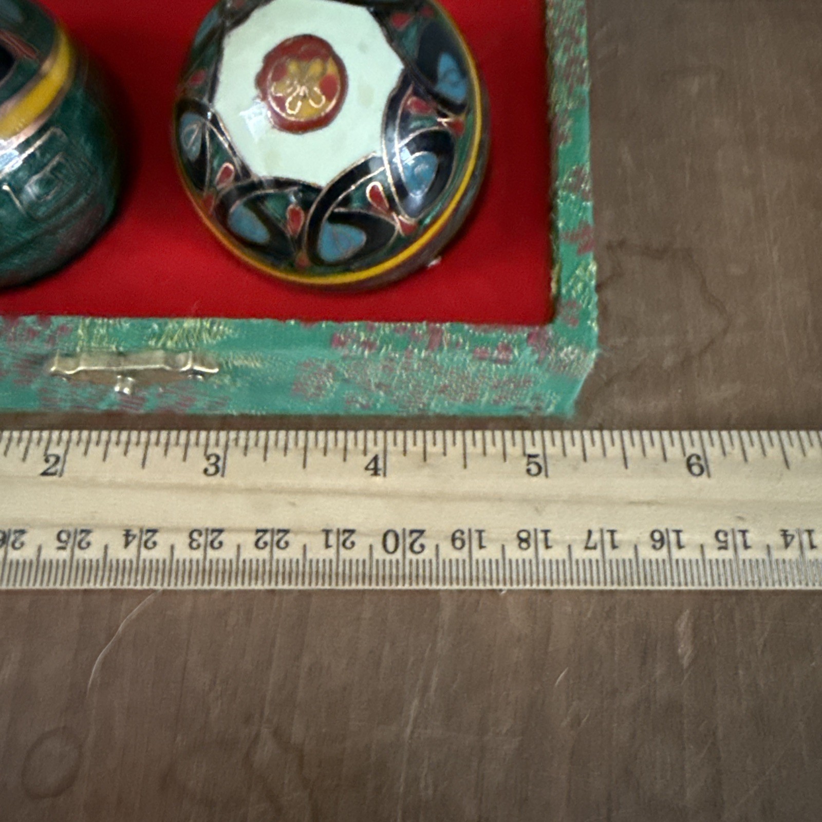 VINTAGE 1985 IRON BALL DIRECTION SET SHOU XING BRAND MADE IN CHINA