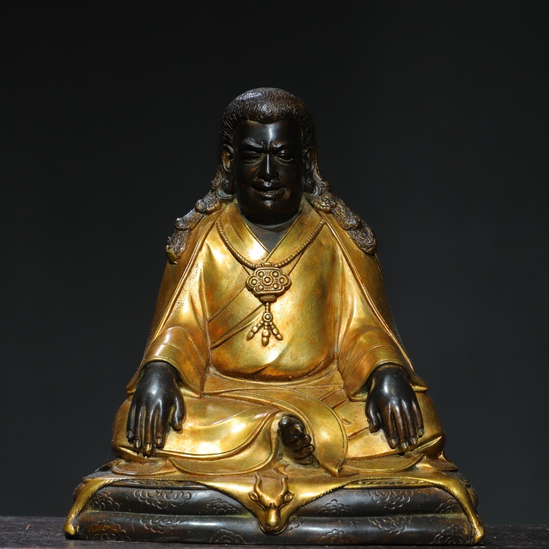 Bronze gilded statue of Malba