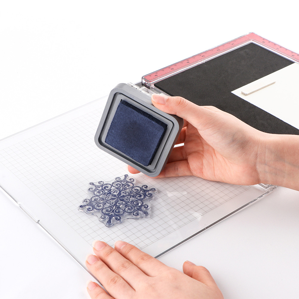 Precision Stamping Tool Stamping Platform For Red Rubber Cling Stamp Clear Stamp
