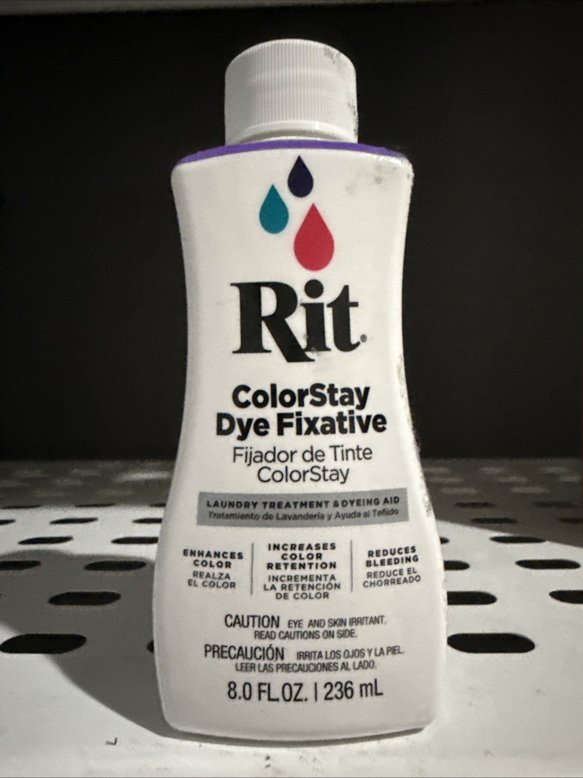 Rit Color Stay Dye Fixative All Purpose Liquid Dye 8Fl Oz