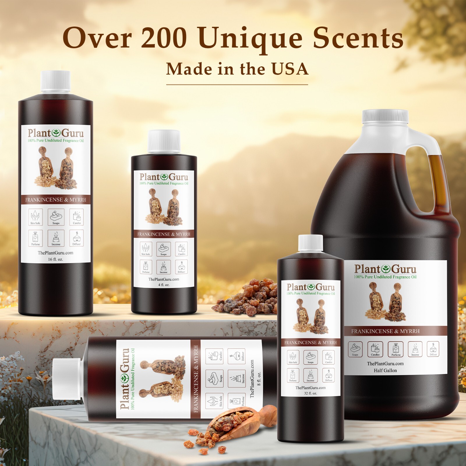 Frankincense and Myrrh Fragrance Oil For Candle, Soap Making, Diffuser, Burners.