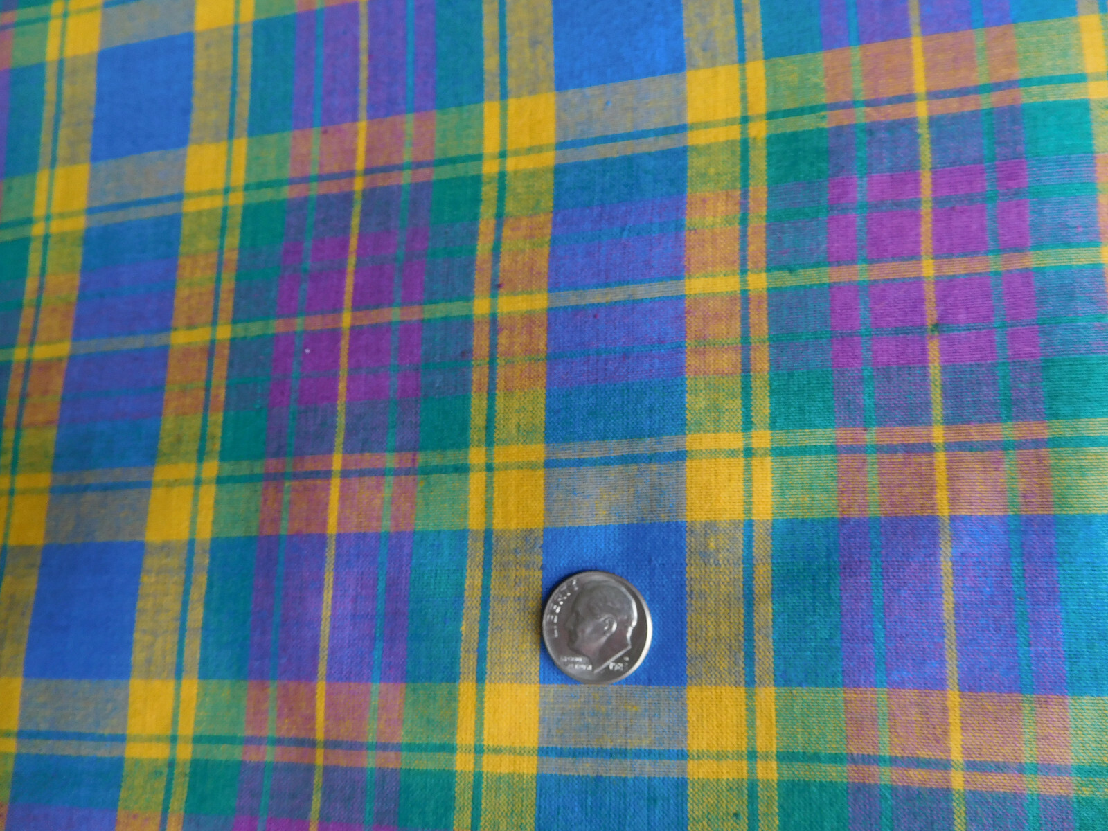choice U Pick WOVEN PLAID cotton quilting FABRIC pieces 1 to 3 1/2 yards