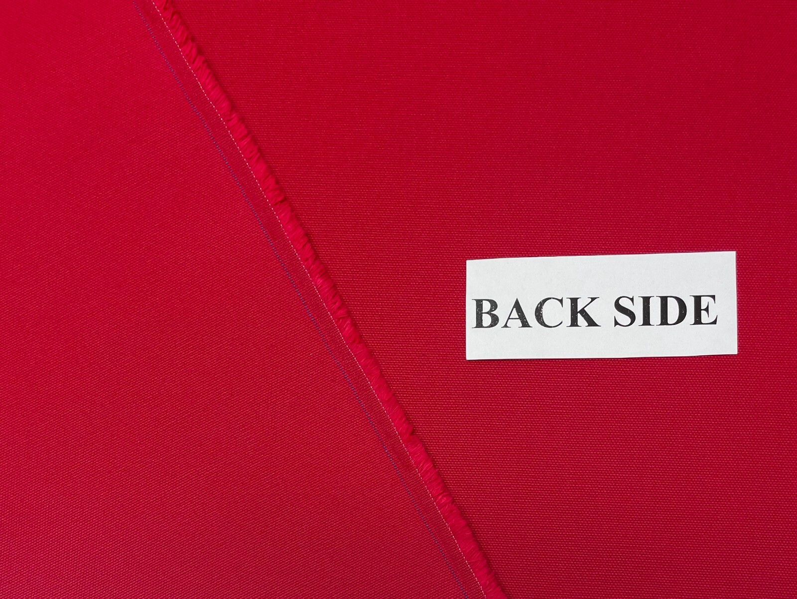 CLASSIC RED CANVAS COTTON DUCK 12 OZ APPAREL UPHOLSTERY FABRIC BY 1/2 YARD 67″ W