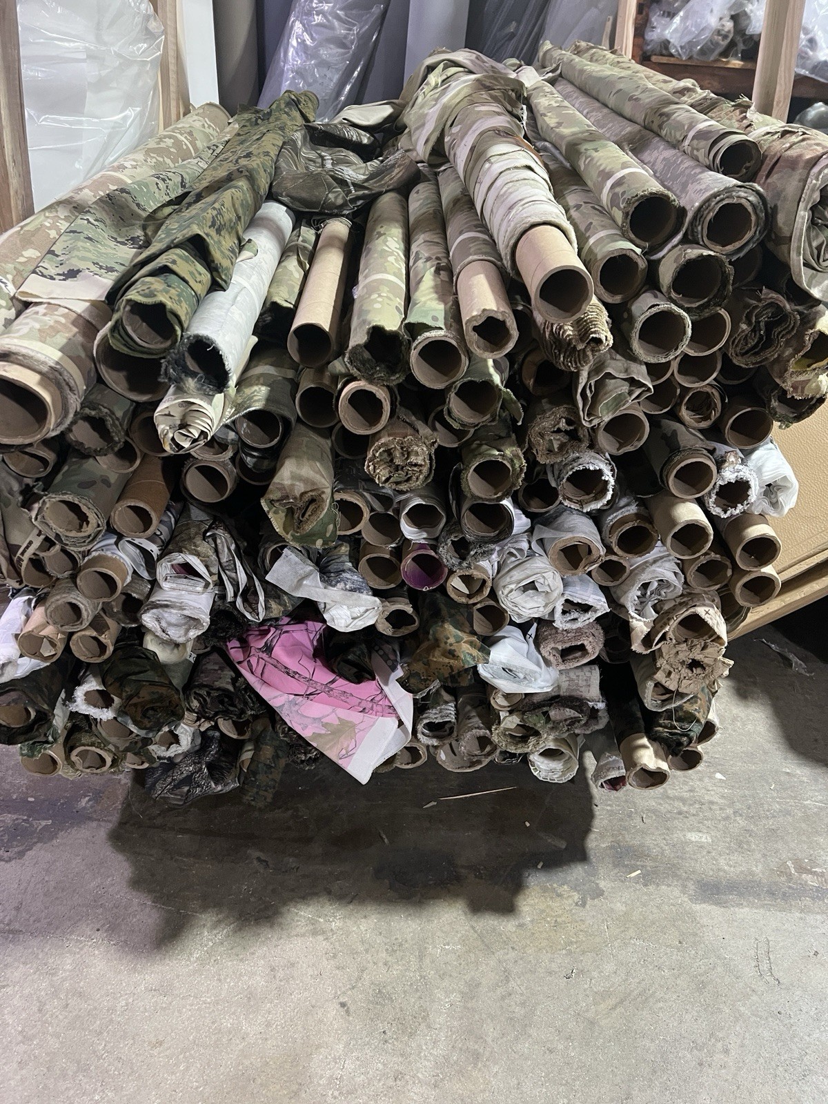 Camo Fabric Mystery Bundle – 5+ Yards Total! Military & Tactical Assortment