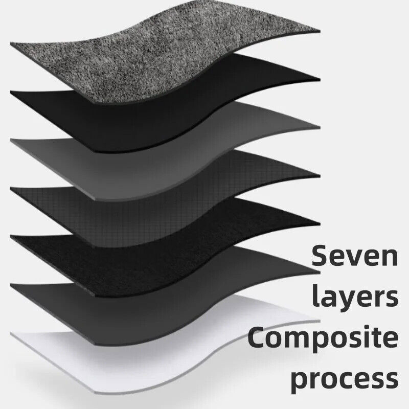 Black Alcantara Style Self Adhesive Car Interior Vinyl Wrap Faux Suede