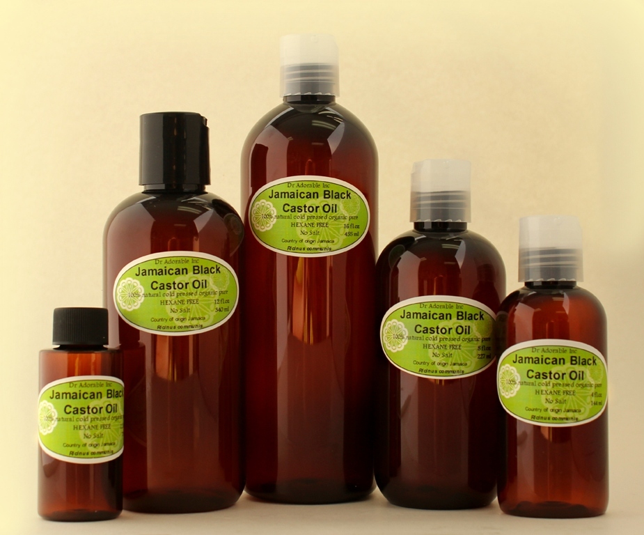 BLACK CASTOR OIL PURE ALL NATURAL CARRIER OIL ORGANIC BY DR.ADORABLE 7LB/GALLON