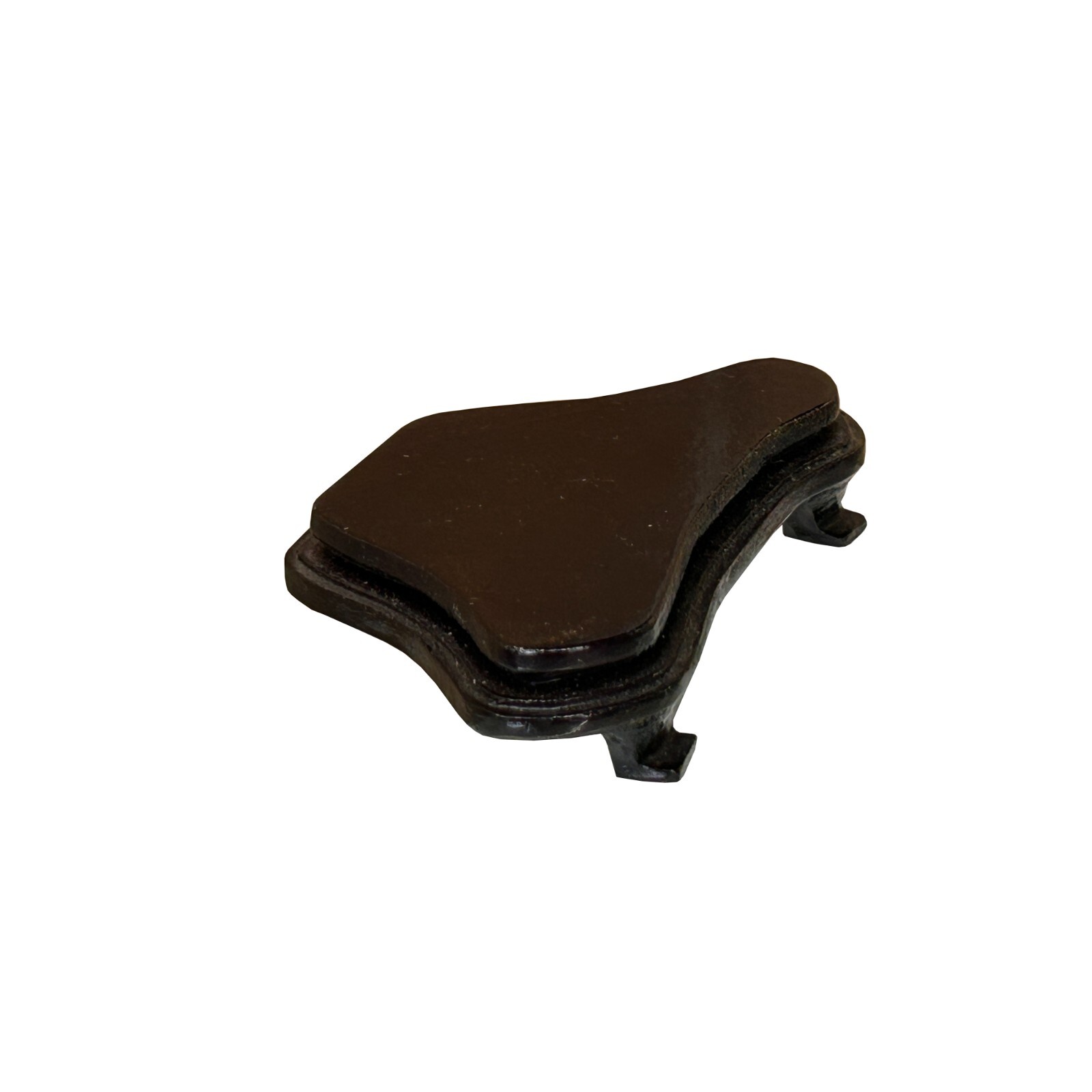 2.5″ Dark Brown Wood Irregular Shape Display Stand Riser Easel ws4123