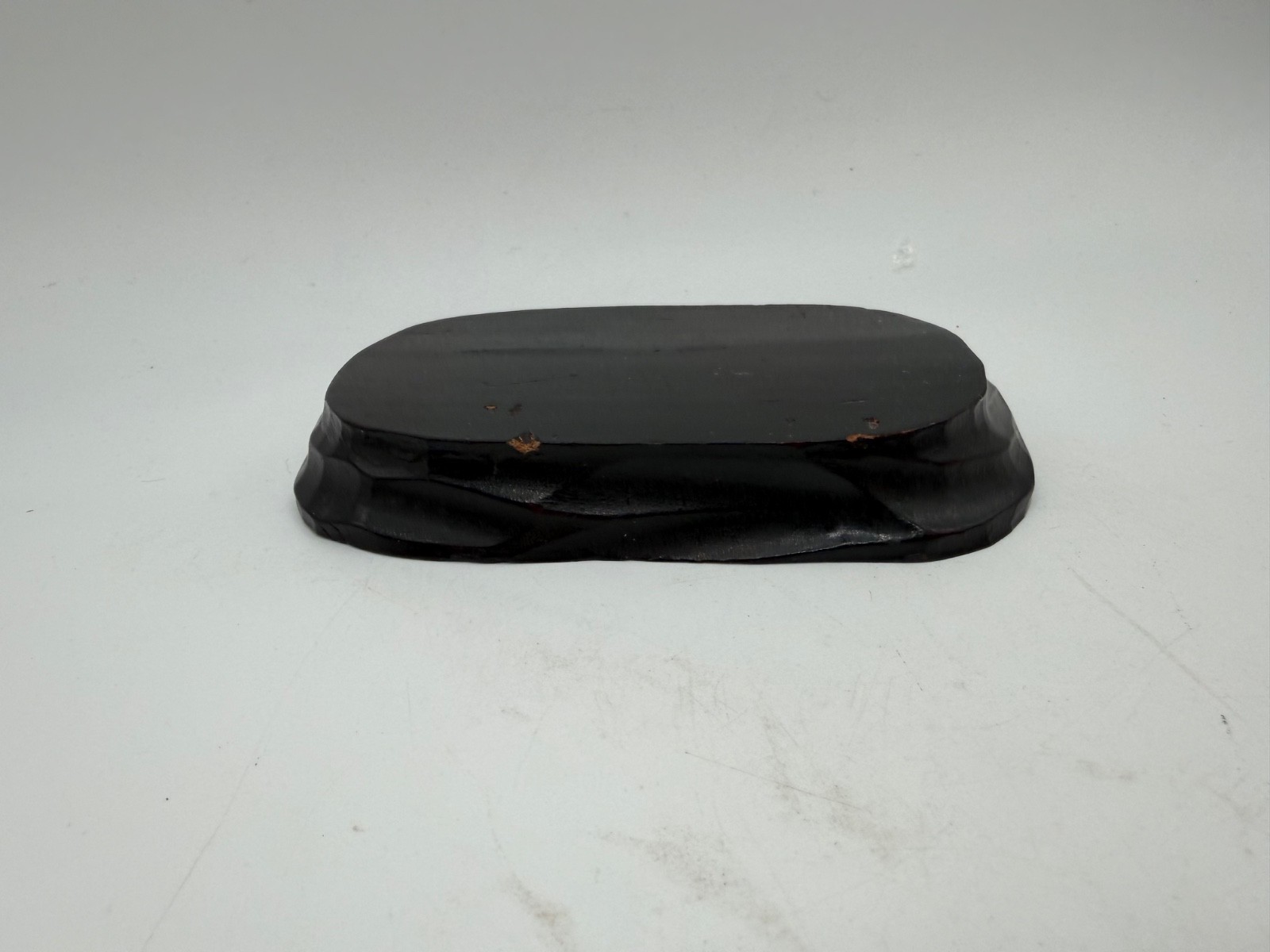 Vintage Chinese Carved Wood Rectangle Stand for Figure / Statue