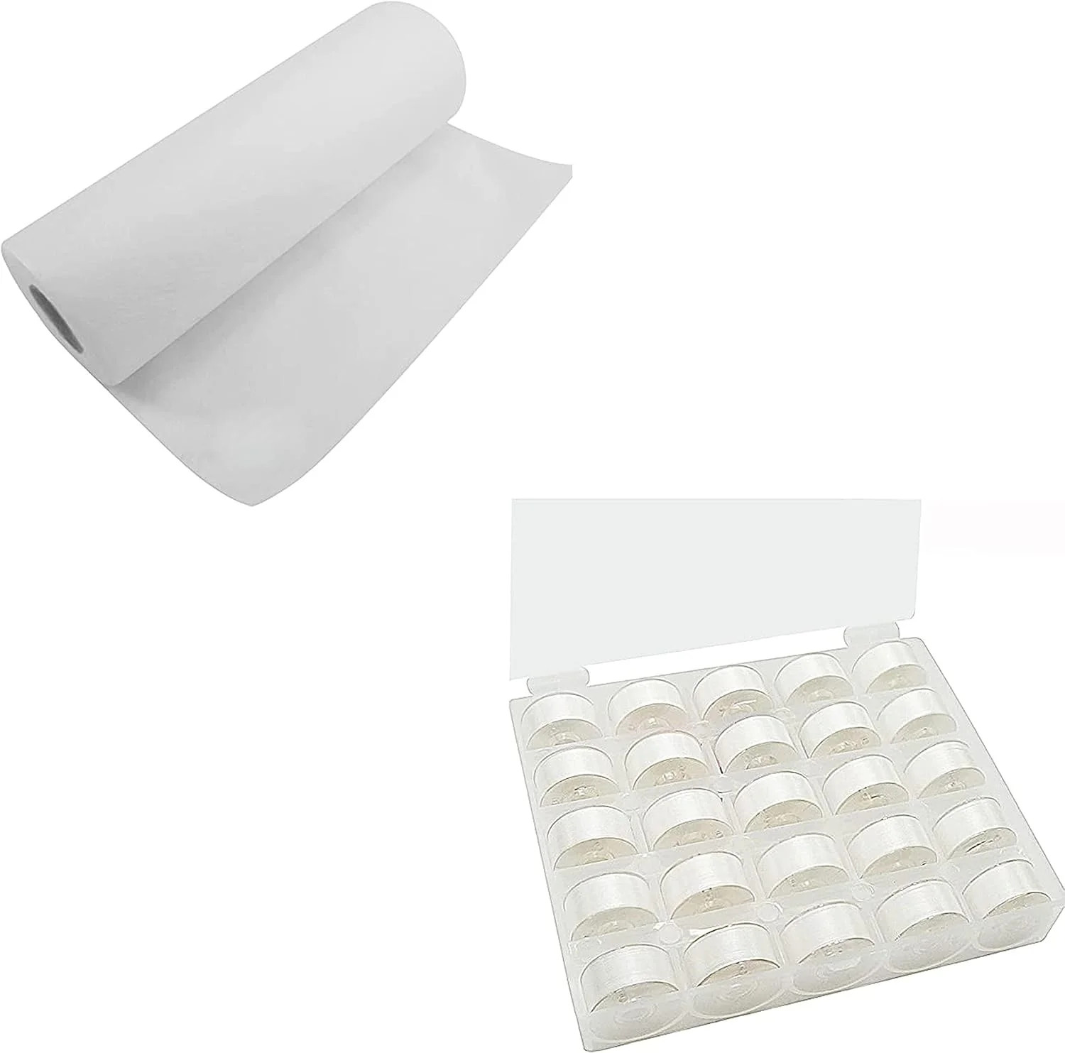 New brothread Wash Away – Water Soluble Machine Embroidery Stabilizer Backing &