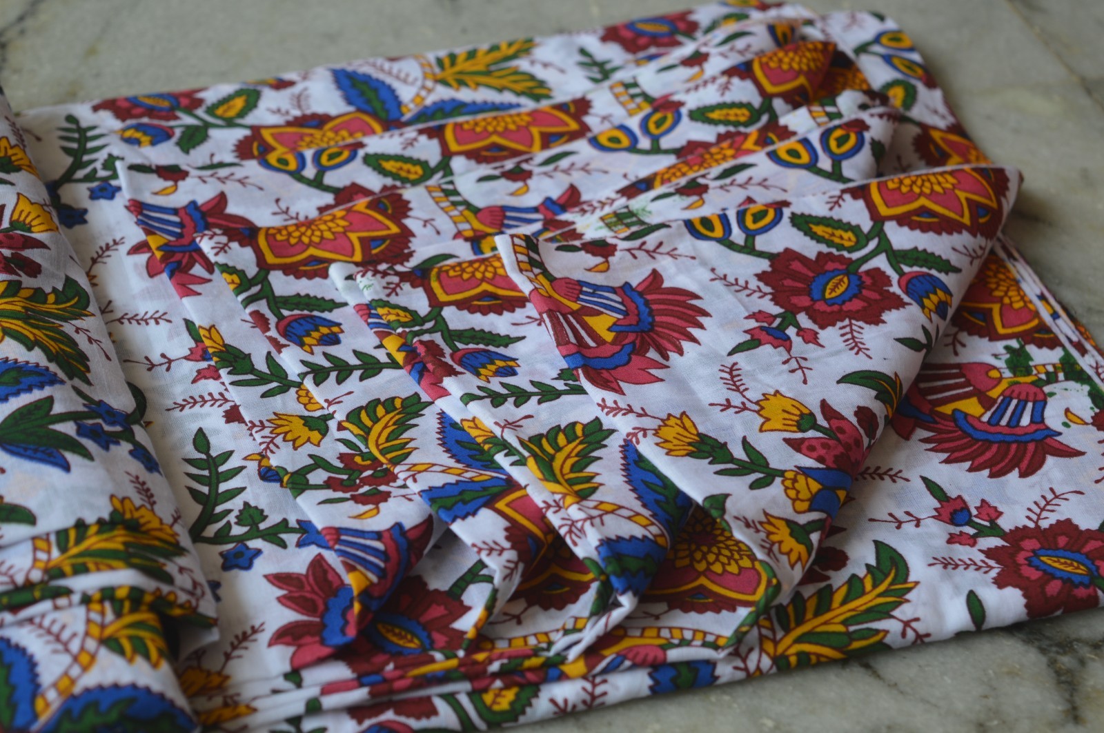 NO TARRIF CHARGES 100%✅ Gorgeous Floral 10 Yard Fabric 100% Cotton ZK_40+