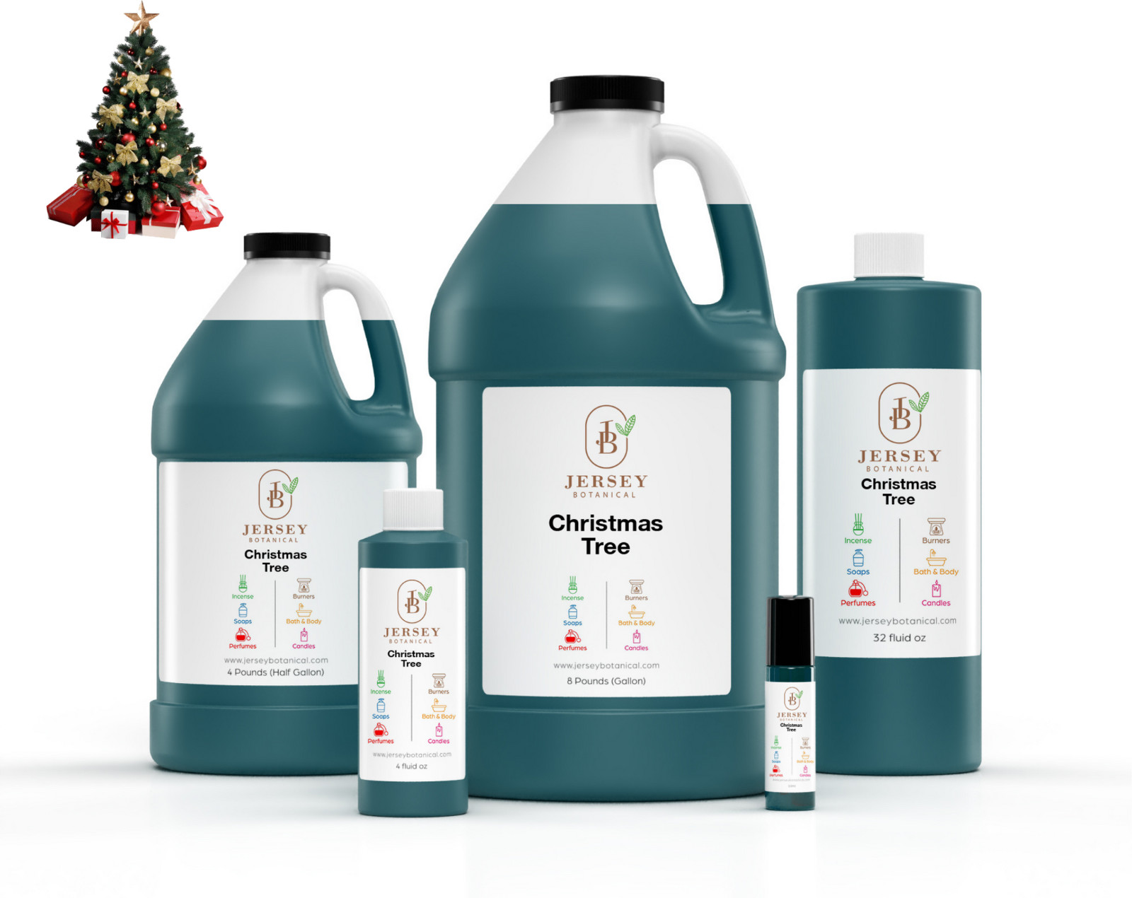 Christmas Tree Fragrance Oil For Candle, Soap Making Incense 100 Pure Grade Bulk