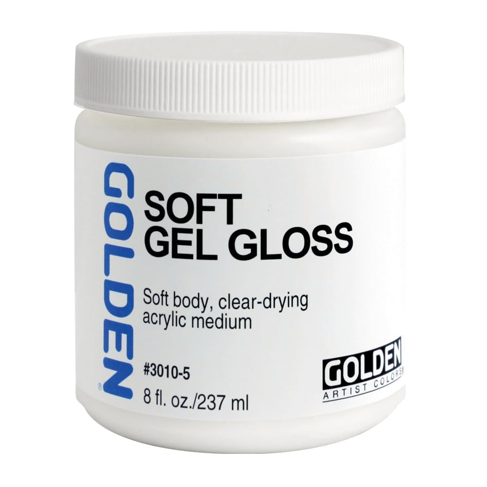 Golden Artist Colors – Soft Gel Gloss – 8 oz Jar