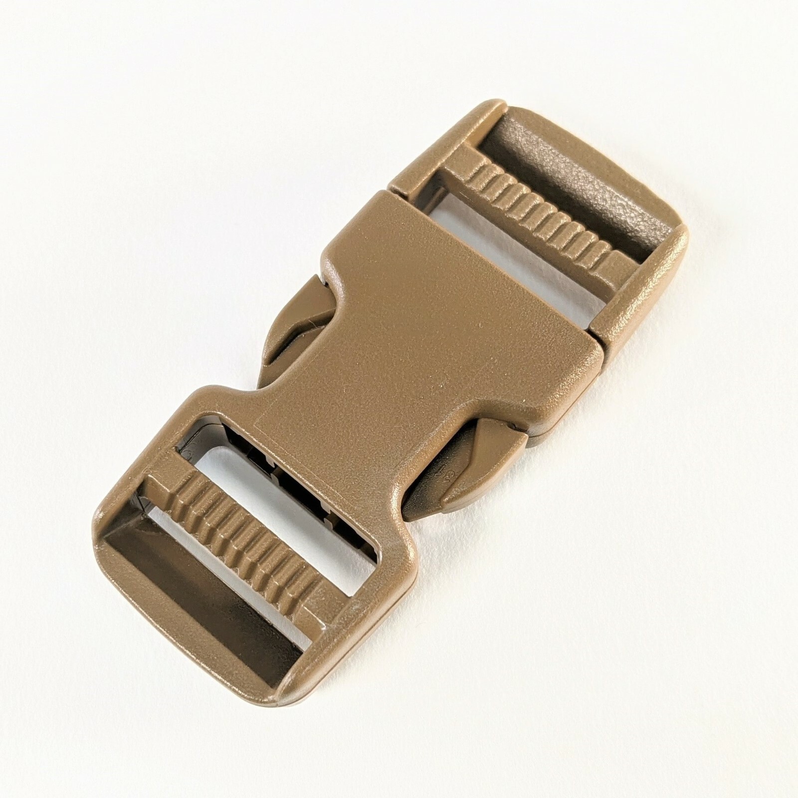 (2 Pack) 1” inch(25mm) Quick Side Release Buckle – Dual-Side Adjust – USA Made 