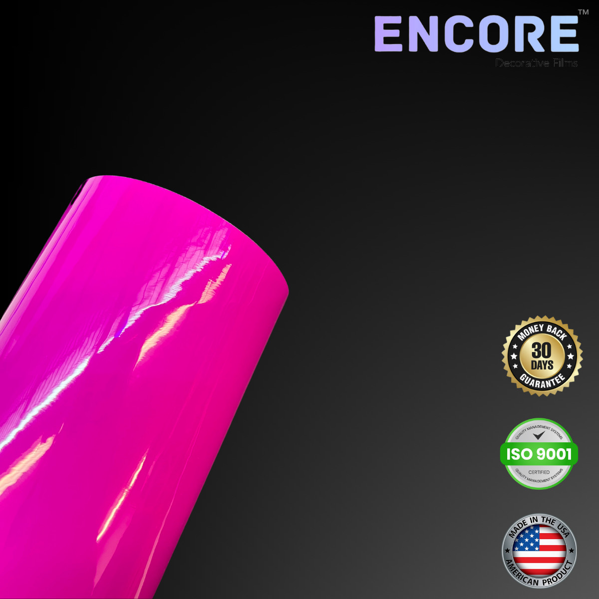 Encore® TG105 Fluorescent Pink Vinyl for Decals/Stickers – MADE IN USA