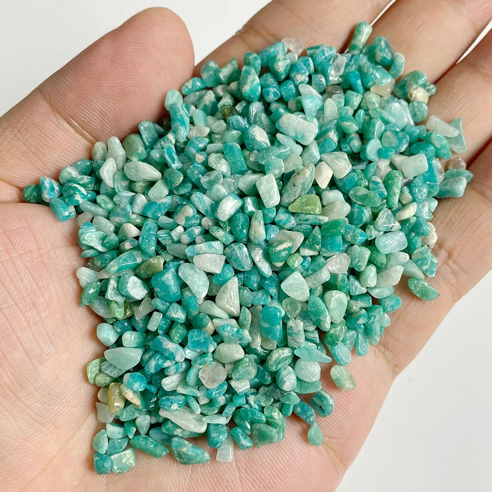 3-5mm Natural Crystal Quartz Chips Raw Labradorite Lapis Agate Strand Findings