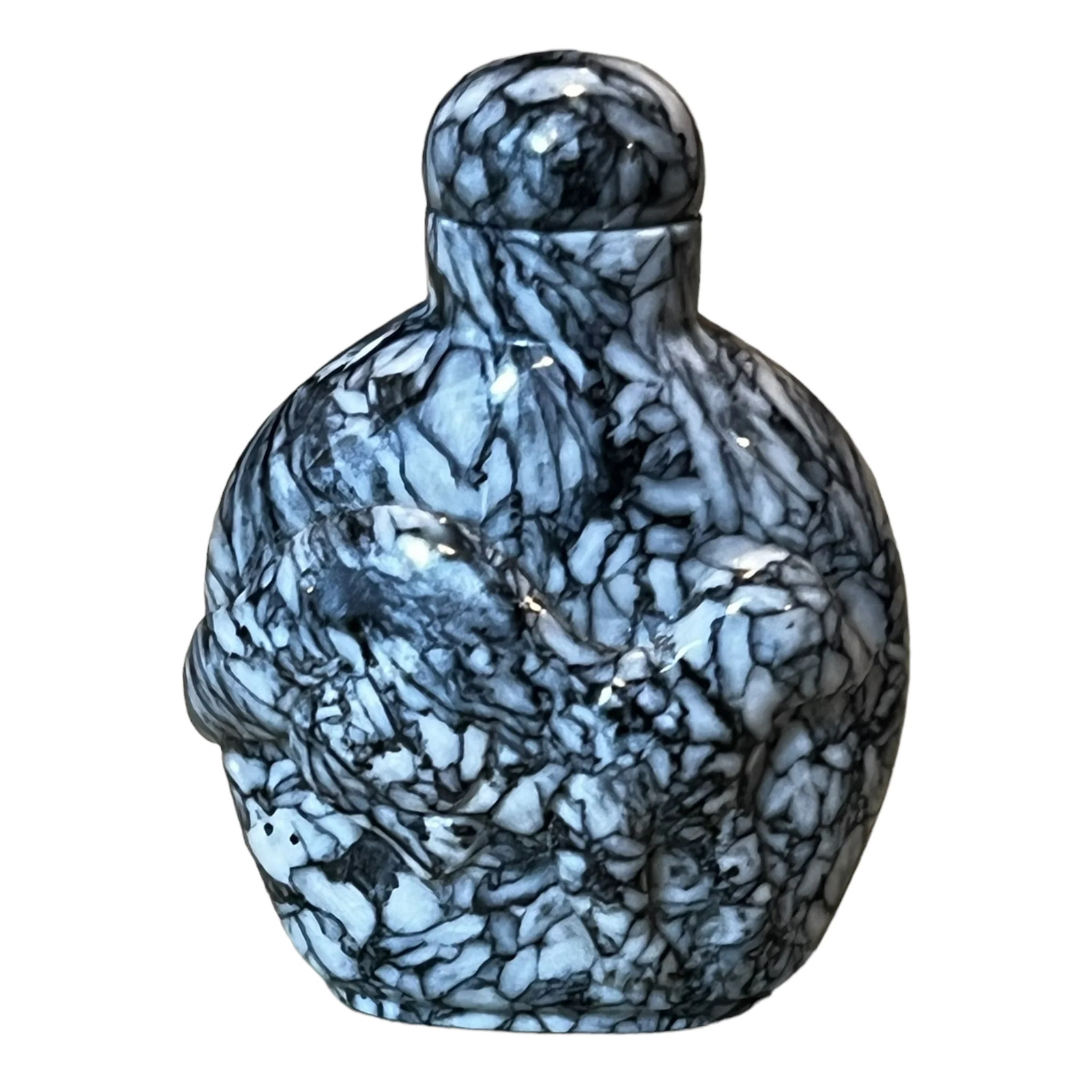 Picasso Stone Snuff Bottle
