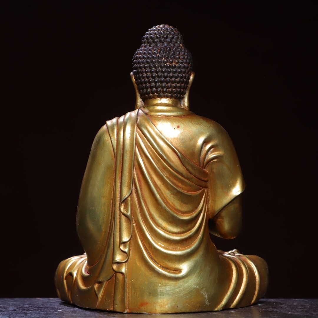 Bronze gilded statue of the Great Sun Buddha statue