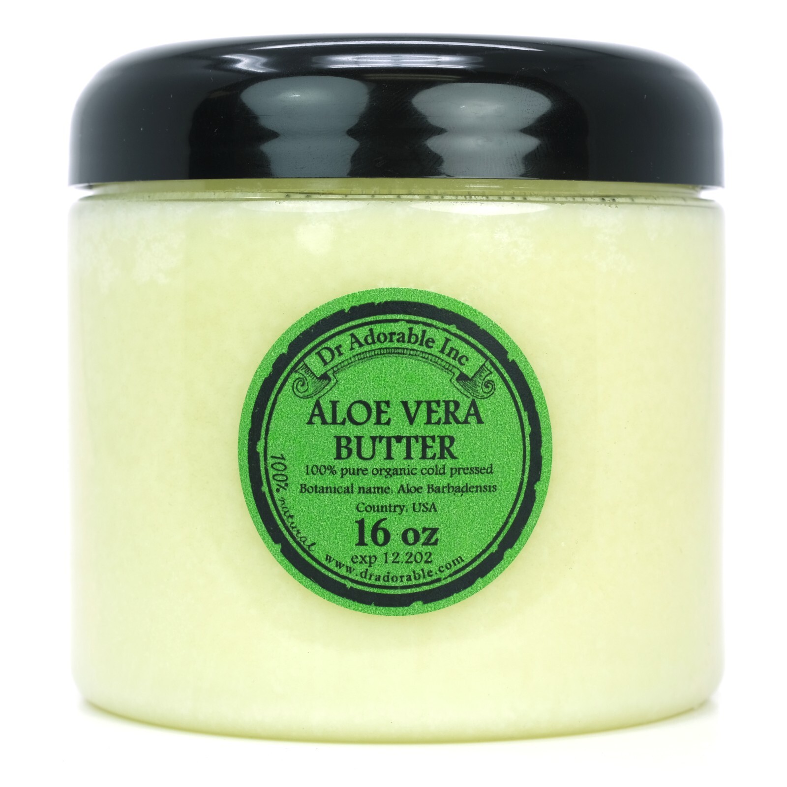 PURE ALOE VERA BUTTER FRESH ORGANIC COLD PRESSED 2 OZ-8 OZ 1 LB-UP TO 12LB