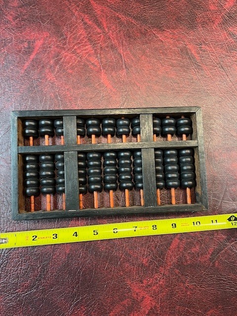 Vintage Abacus – 63 Beads Japanese Calculator Collectible Rare