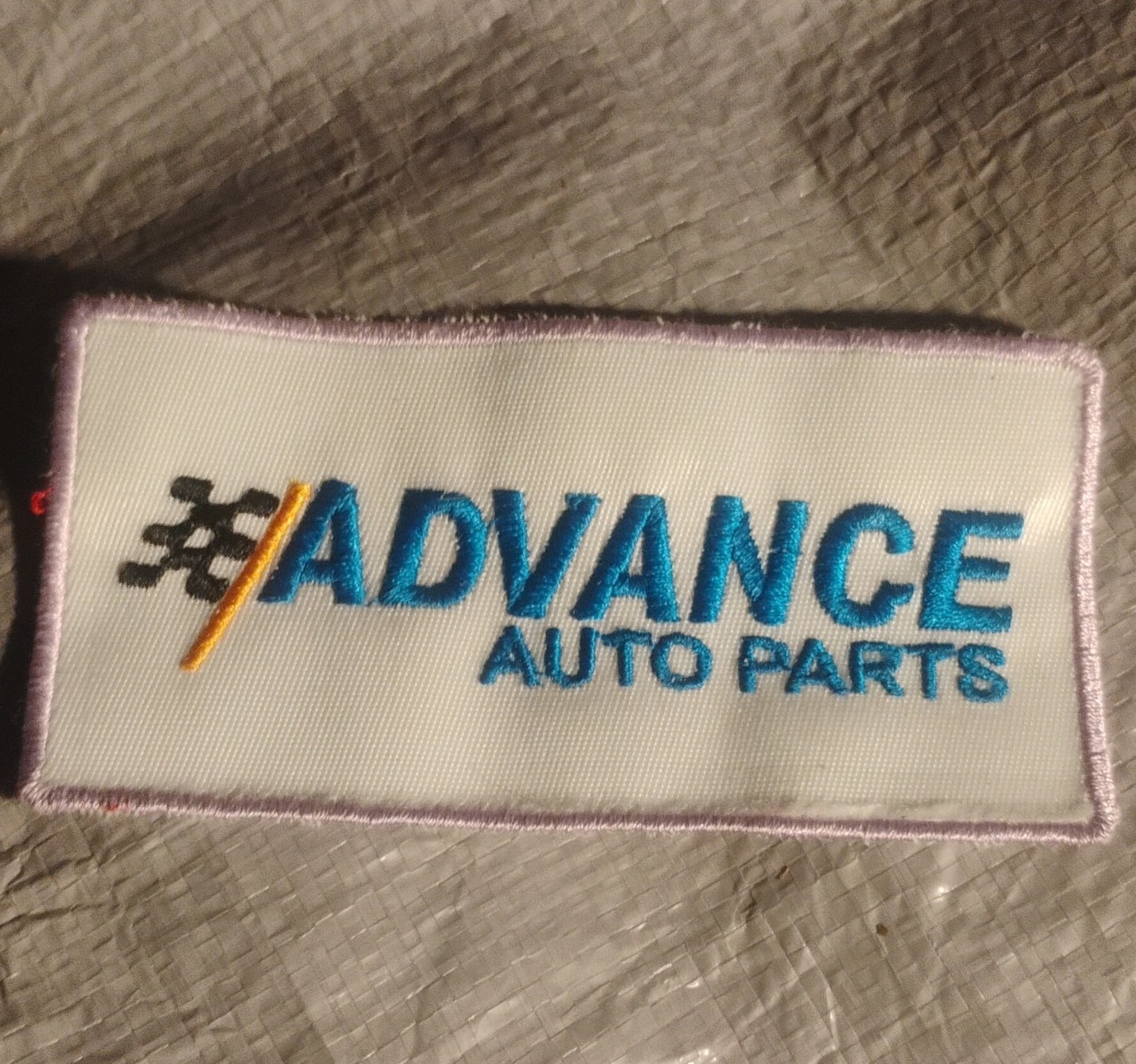 Advance Auto Parts Logo Embroidered Sew-On Patch, Single for Apparel & Crafts
