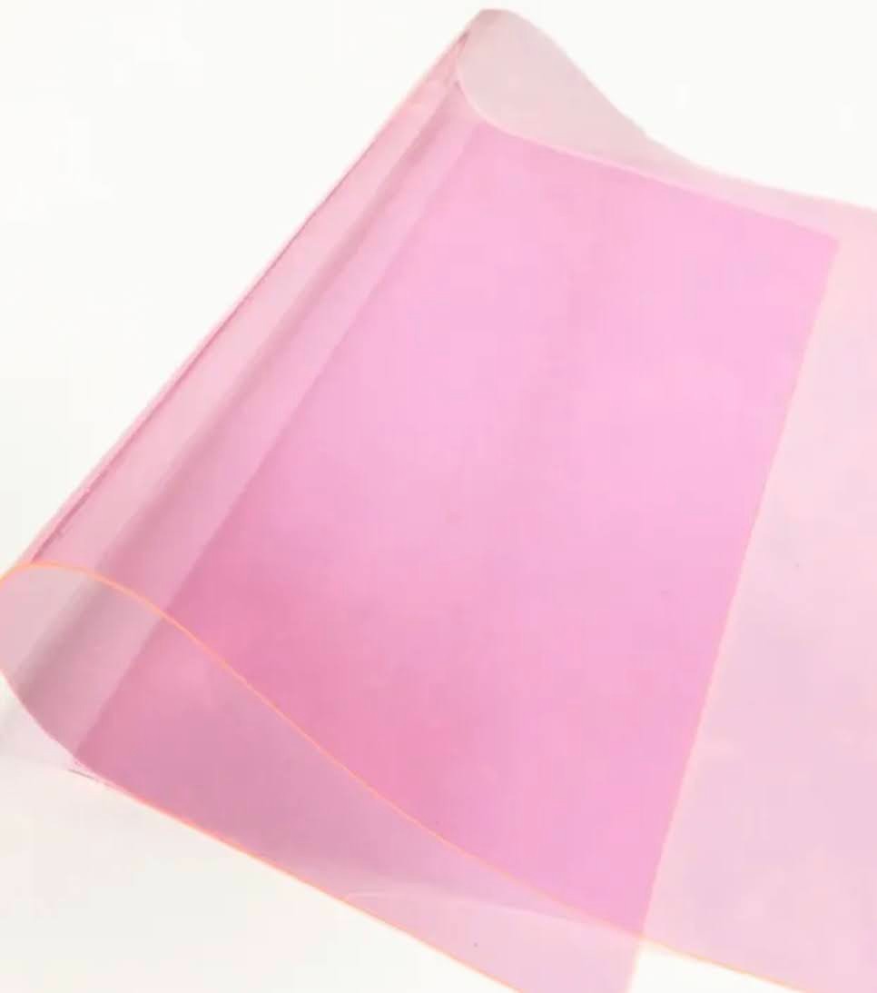 PVC Clear Plastic Tinted 0.5mm (20 gauge)Polyvinyl Transparent Multiple Uses 48″