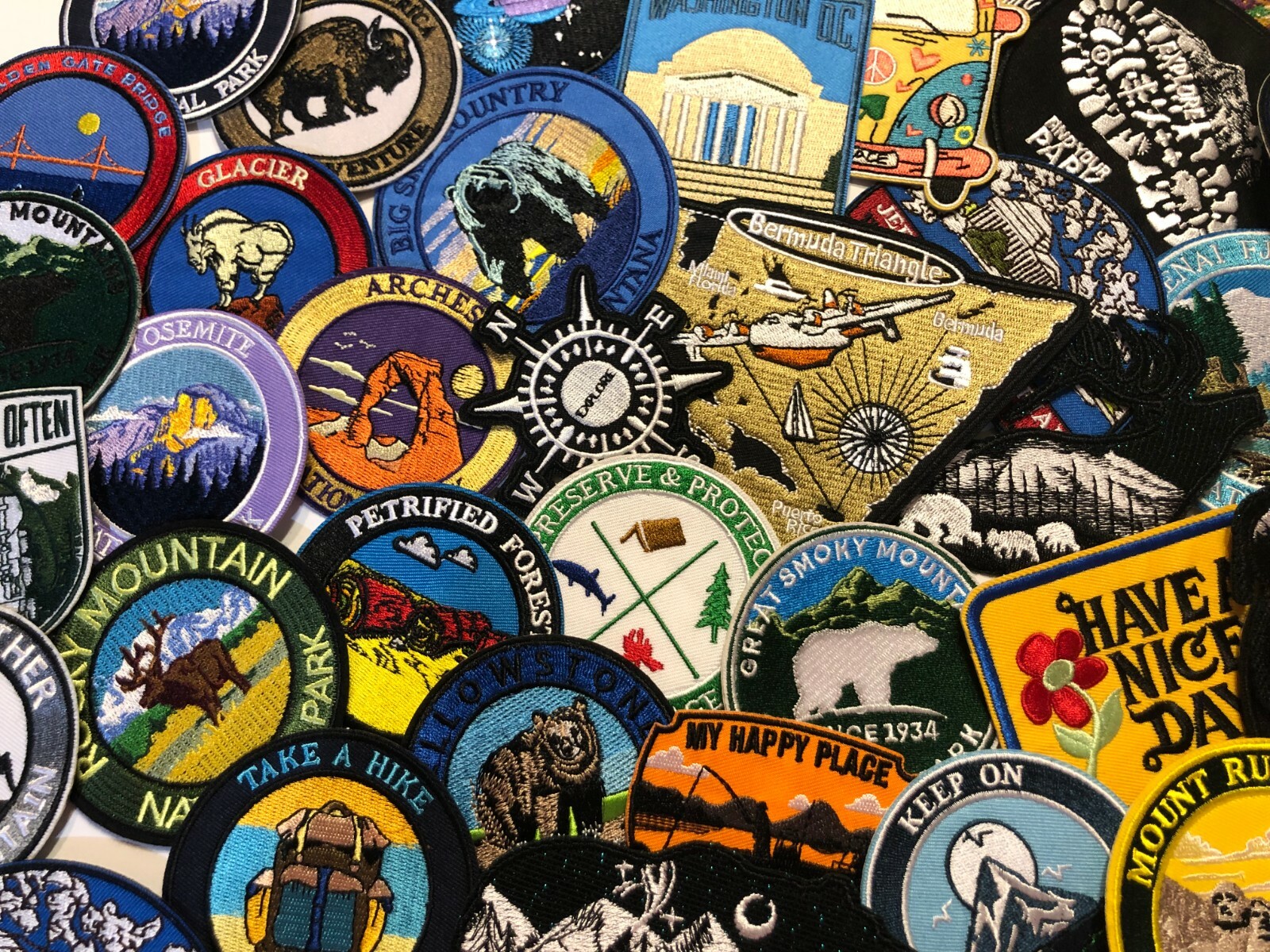 Montanita Beach, Ecuador Surfer Souvenir Patch Embroidered DIY Iron-on Applique