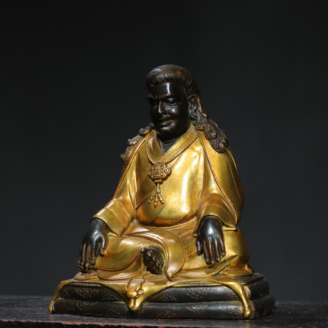 Bronze gilded statue of Malba