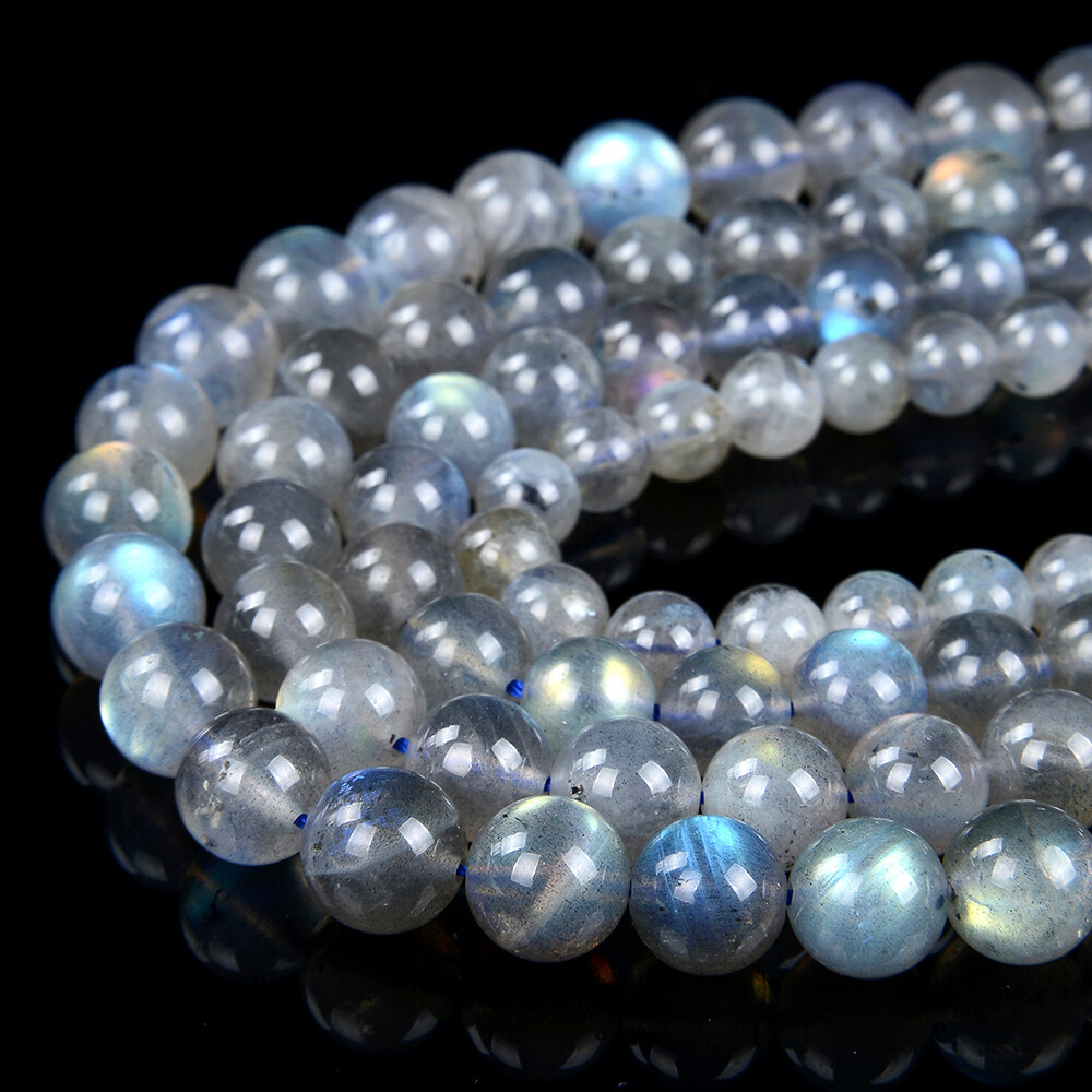 Labradorite Gemstone Grade AAA Round 6MM 7MM 8MM 9MM 10MM Beads (D61)