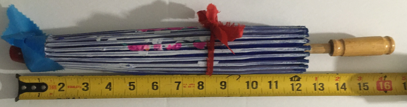 BLUE CHINESE SMALL PARASOL – NEW, NEVER USED