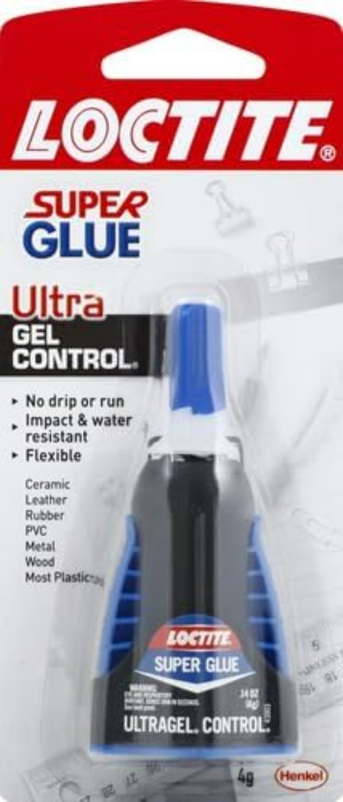Super Glue Ultra Gel Control, Clear, 0.14 fl oz Bottle, 1 Pack – Superglue fo…