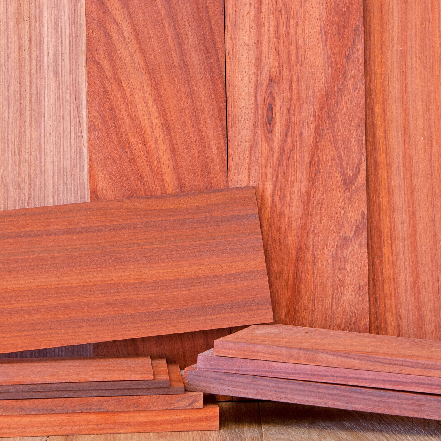 1/8″, 1/4″, 1/2″ & 3/4″ S4S Padauk Dimensional Lumber