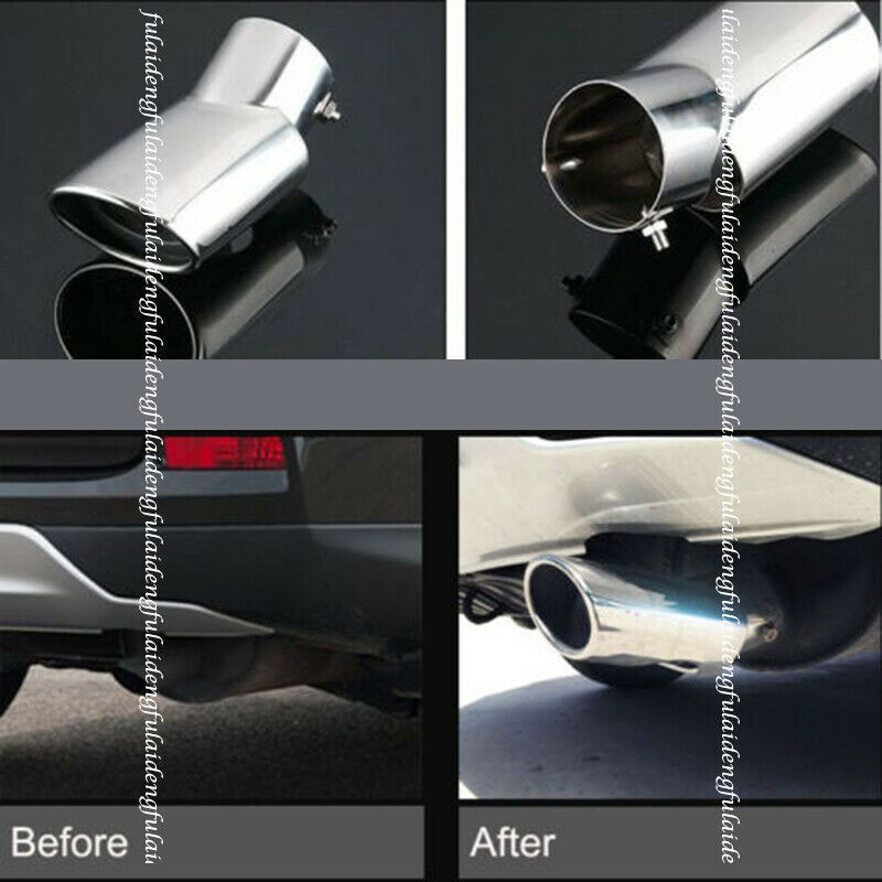 For Honda CR-V CRV 17-22 Steel Exhaust Muffler Tail Pipe Tip Tailpipe Ende Trim
