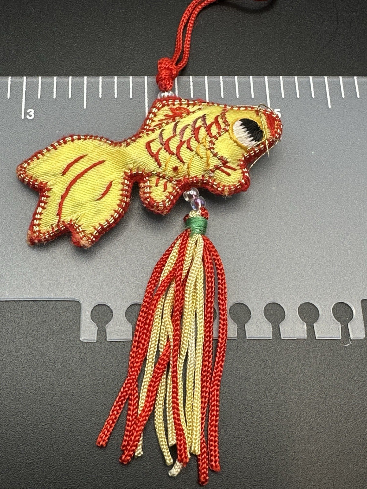 Lot of 8 Traditional Chinese Folk Art Ornaments Feng Shui Multicolor Prosperity